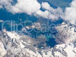 Alps glacier