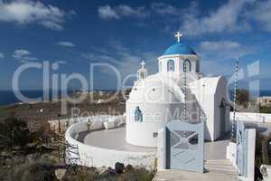 Kirche auf Santorin, Griechenland