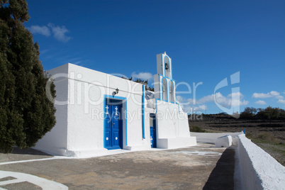Kirche auf Santorin, Griechenland