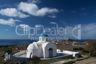 Kirche auf Santorin, Griechenland