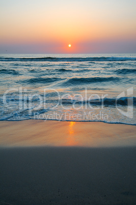 Sunset, Black sea