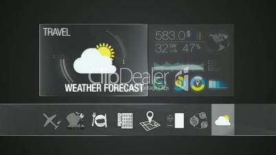 Hailing, Weather icon set animation(included alpha)