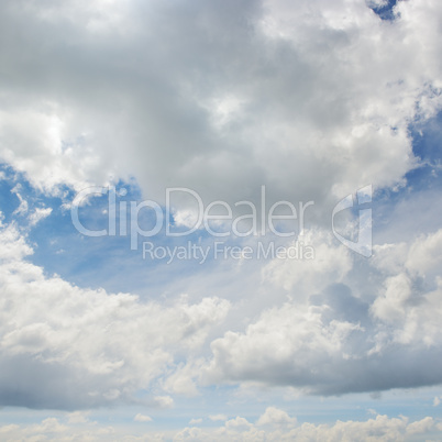 white fluffy clouds