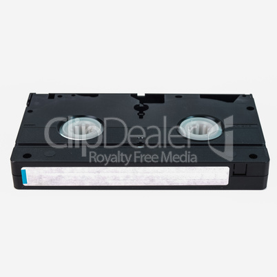 VHS tape cassette