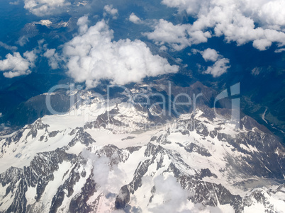 Alps glacier