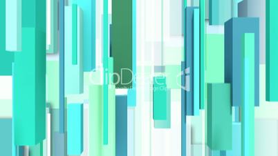 Abstract green background with vertically square