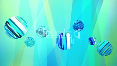 Abstract bluetone background with cool circles