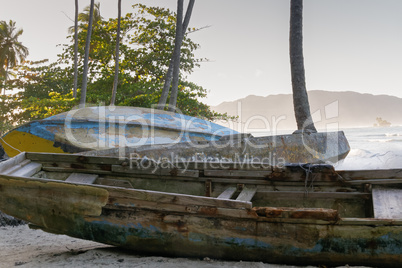 Old fishing boats