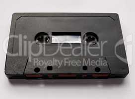 Black tape cassette