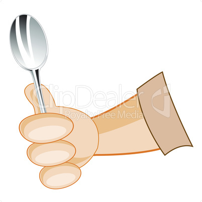 spoon in hand.eps