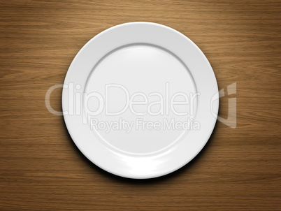 empty plate