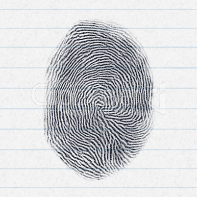 fake finger print