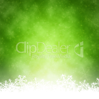 green christmas background