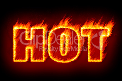 hot in flames