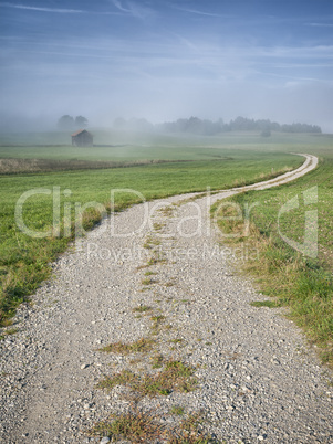 landscape mist