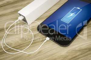 smart phone and power bank