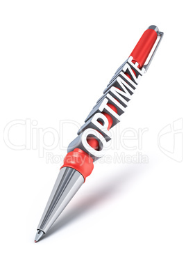 ball pen with message