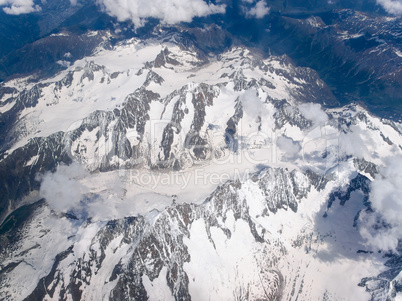 Alps glacier