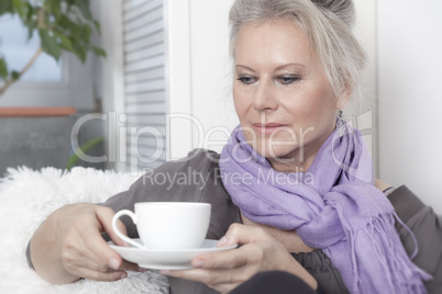 woman and coffee