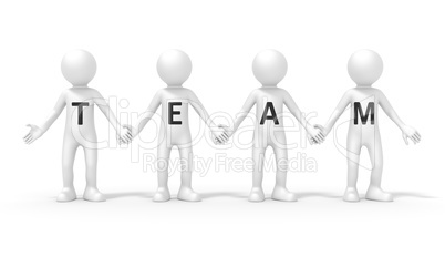 four people team
