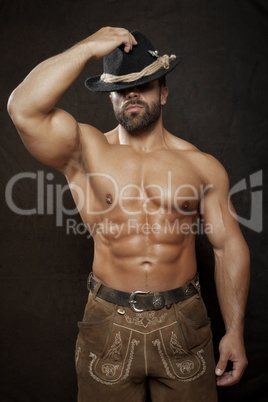 bavarian muscle man