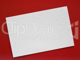 Blank paper tag label