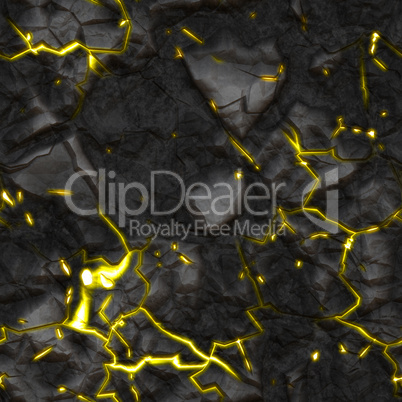 seamless stone texture yellow glow