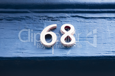 house number sixty eight
