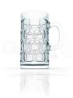 typical big beer glass