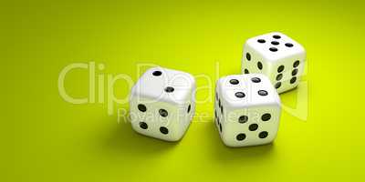 3 dice