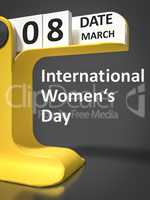Vintage Calendar International Womens Day