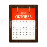 Calendar Planning German 2017