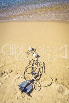 anchor at the beach