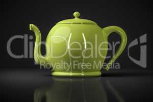 green tea pot