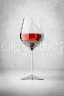 glass of red wine