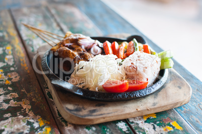 Healthy Indonesian food