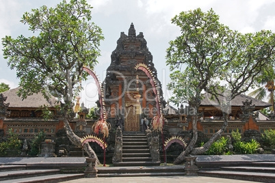 Tempel Pura Taman Saraswati, Ubud, Bali, Indonesien