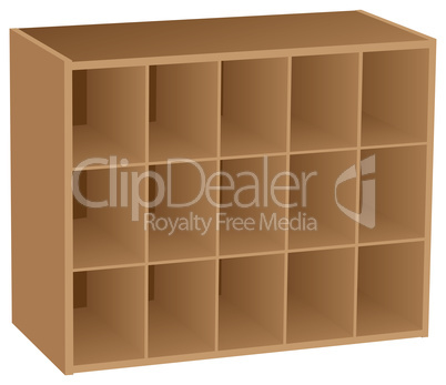 Fifteen sectional Cube Organizer