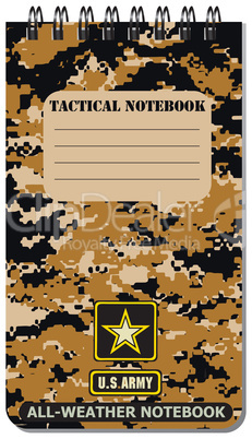 Tactical notebook for the army