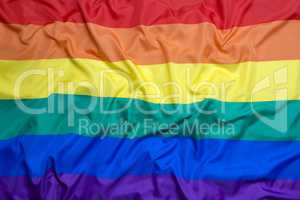 Rainbow flag for background