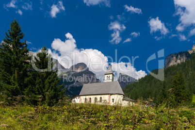 Church in Fassa Valley