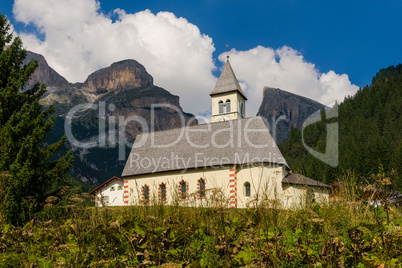 Church in Fassa Valley