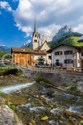 Church in Fassa Valley