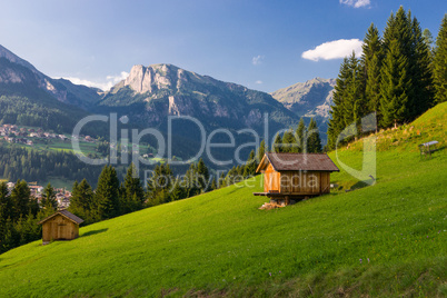 Idyllic mountain landscape