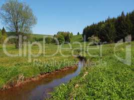 Freiberger Mulde im Grenzgebiet