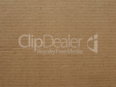 Brown cardboard background