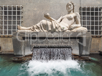Dora Statue in Turin