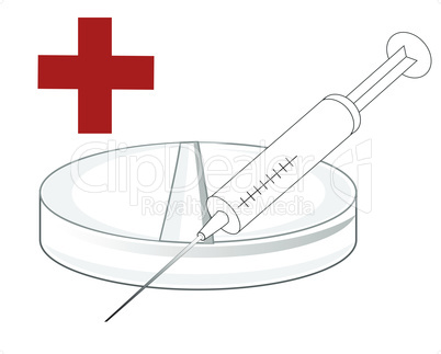 syringe and tablet.eps