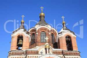 church in the winter daytime