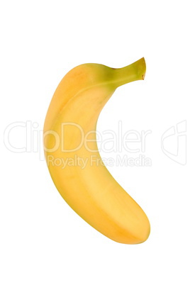 Yellow Banana Isolated on white